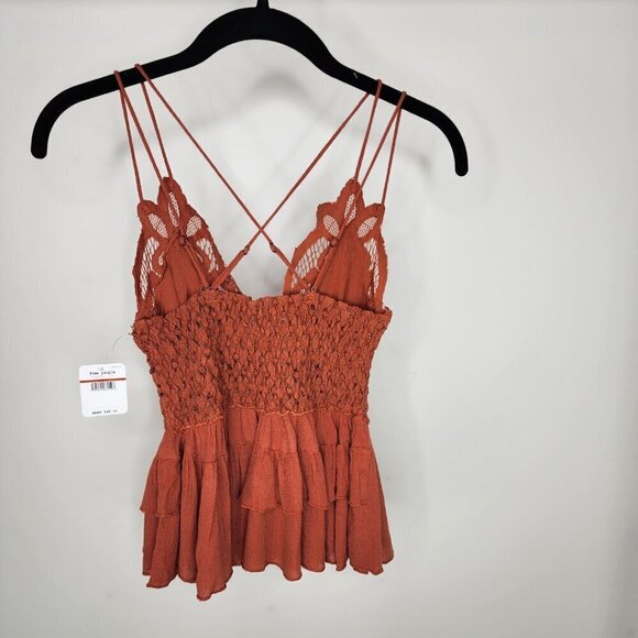 NWT Free People Adella Cami Winding Roads Size XSmall - Picture 7 of 11